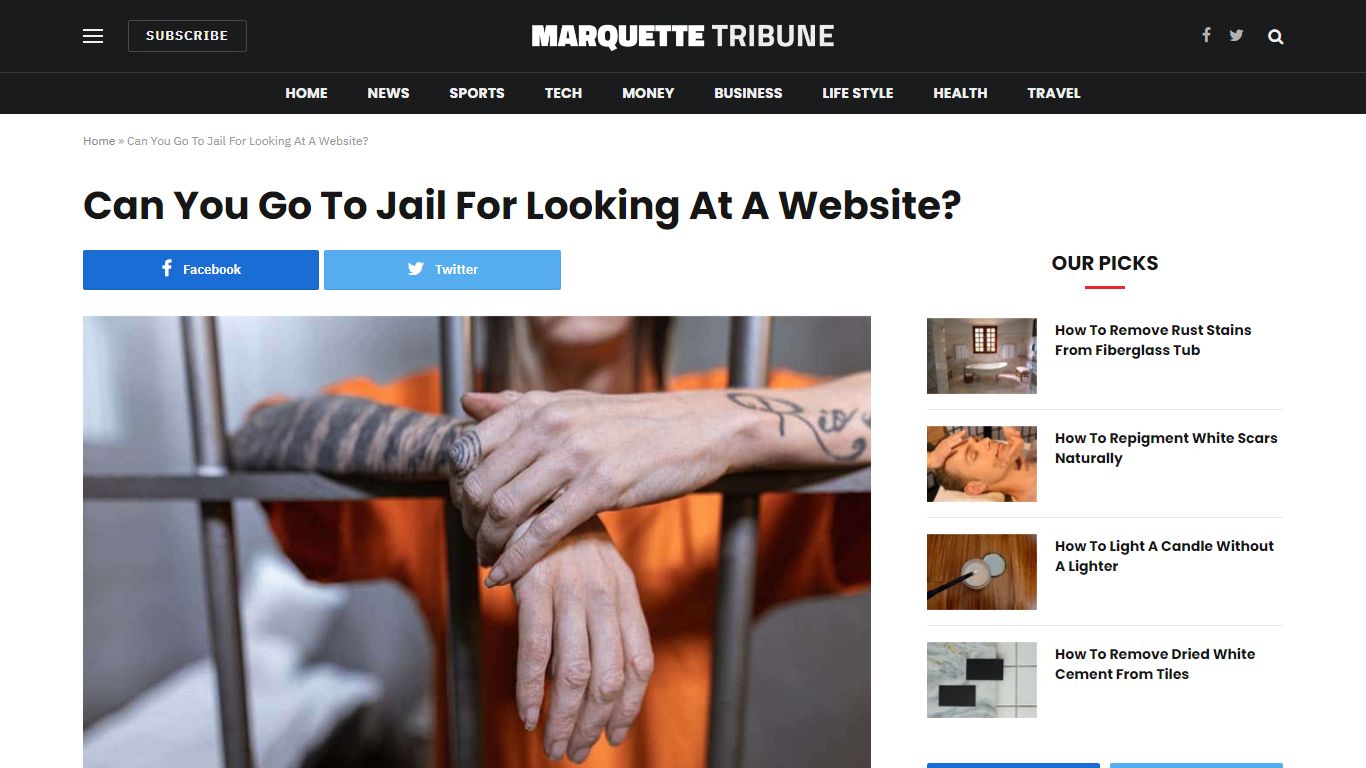 Can You Go To Jail For Looking At A Website? - Marquette Tribune