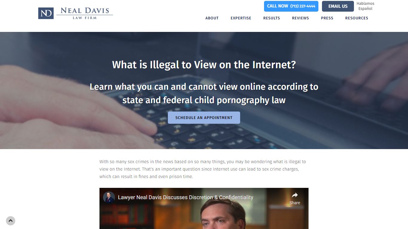 What is Illegal to View on the Internet? - Houston Criminal Defense ...